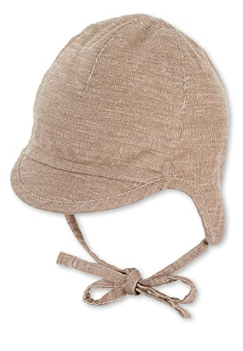 Sterntaler Baby - Jungen Schirmmütze Baby Schirmmütze Feincord, beige, 39 von Sterntaler