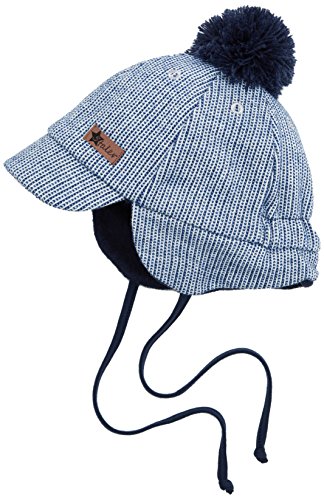 Sterntaler Baby-Jungen Schirmmütze Mütze, Blau (Atlantik 307), 45 von Sterntaler