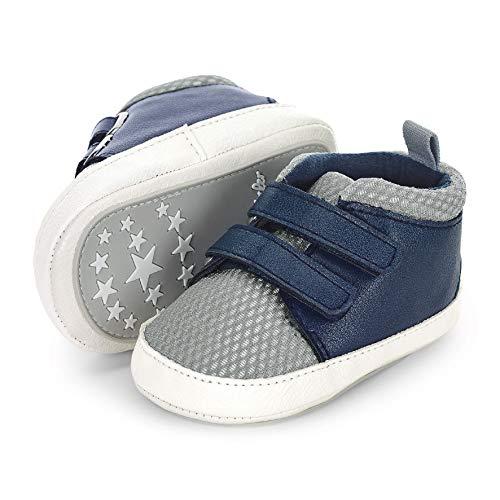 Sterntaler Baby-Schuh, Baby Jungen Stiefel, Blau (Marine 300), 17/18 EU (6-9 month Baby UK) von Sterntaler