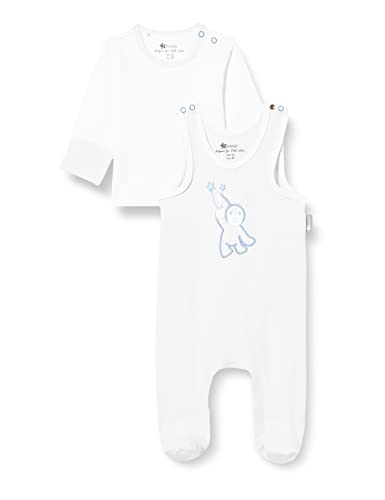 Sterntaler Baby-Jungen Strampler-Set Jersey Emmi Strampelhose, helltürkis, 50 von Sterntaler