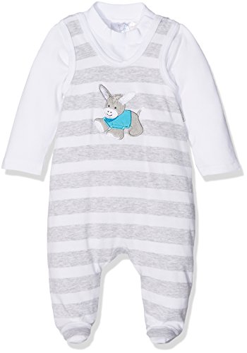 Sterntaler Baby - Jungen Strampler-set Jersey Erik Strampler, Weiß, 56 von Sterntaler