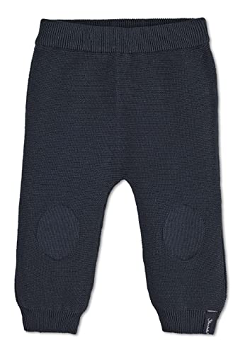 Sterntaler Baby Jungen Strickhose Baby GOTS Strick-Hose Kniebetonung Babyhose - Baby Strickhose - mit Rippenbündchen - marine, 68 von Sterntaler