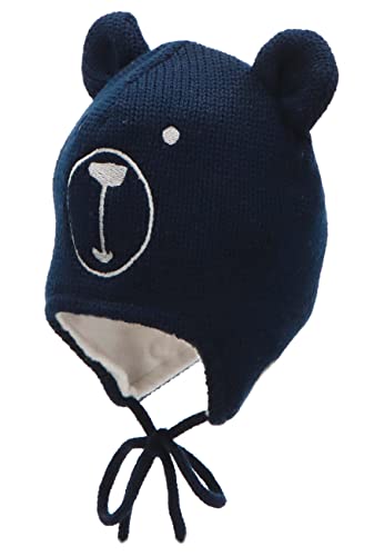 Sterntaler Baby Jungen Strickmütze Baby Strickmütze Mütze - Baby Strickmütze, Mütze Baby, Kappe Kinder - aus Wolle mit Bindeband - marine, 51 Sterntaler Baby Jungen Strickmütze Baby Strickmütze Mütze - Baby Strickmütze, Mütze Baby, Kappe Kinder - aus Wolle mit Bindeband - marine, 51 von Sterntaler