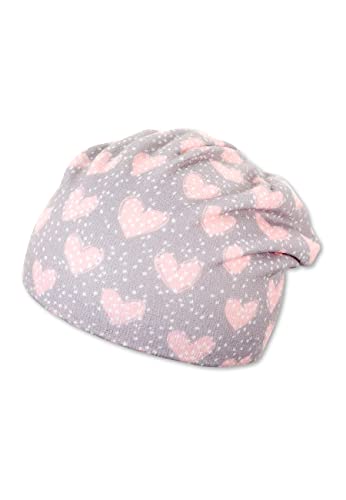 Sterntaler Baby - Mädchen Slouch-beanie Beanie Hat, Kiesel, 47 von Sterntaler