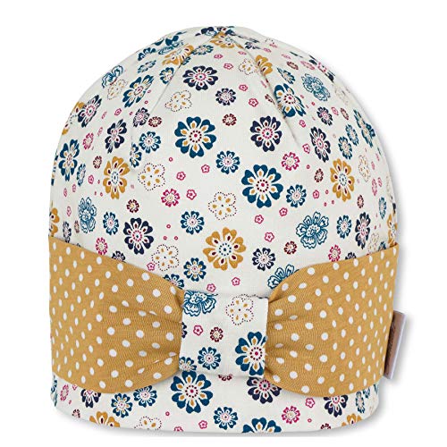 Sterntaler Baby-Mädchen 1412155 Beanie-Mütze, Ecru, 45 von Sterntaler