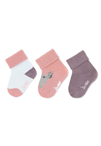 Sterntaler Baby Mädchen Baby Socken Baby-Socke 3er Pack Bambus - Socken Baby, Babysöckchen - aus Bambuszellstoff - zartrosa, 14 von Sterntaler