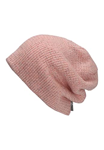Sterntaler Baby Mädchen Slouch-Beanie - Strickware Mütze, Kinderbeanie Gefüttert Mit Baumwoll Fleece - Rosa, 49 von Sterntaler
