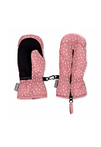 Sterntaler Baby Mädchen Fäustel Punkte Handschuh - Baby Fäustlinge Winter, Baby Handschuhe - wasserdicht aus Funktionsmaterial - rosa, 5 von Sterntaler