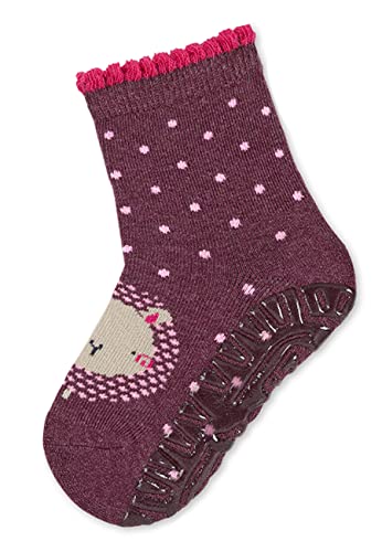 Sterntaler Baby - Mädchen Fliesen Socken Baby Fli Fli Air Schaf, Rosa, 28 von Sterntaler