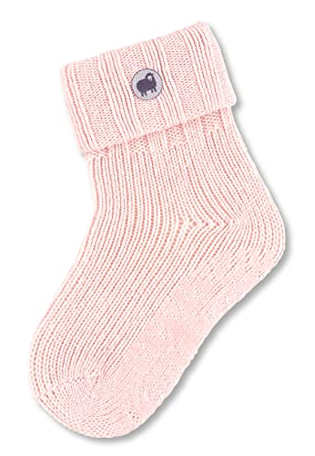 Sterntaler Baby - Mädchen Fliesen Socken Baby Fli Fli Umschlag Wolle, Rosa, 28 von Sterntaler