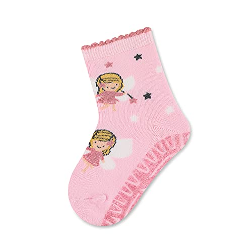 Sterntaler Baby-Mädchen Glitzer-Flitzer Soft Fee Hausschuh-Socken, Rosa, 18 von Sterntaler