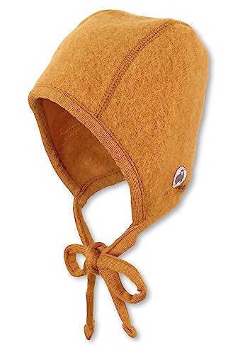 Sterntaler Unisex Baby Baby Mütze aus Wolle (Merino) Mütze, rost, 45 von Sterntaler