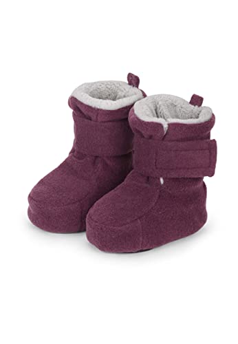 Sterntaler Baby Mädchen Hausschuhe Baby Baby-Schuh - Hausschuhhe Baby - Mid-Top Babyschuh atmungsaktiv mit Kunststoff Sohle - pink, 20 von Sterntaler