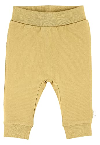 Sterntaler Baby - Mädchen Hose Baby Hose Jersey mit Umschlag, Gelb, 80 von Sterntaler