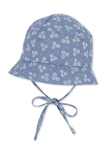 Sterntaler Baby Mädchen Hut Baby Hut Blumen - Baby Hut, Kopfbedeckung Baby Sommer, Sommerhut Baby - aus Baumwolle - rosa, 43 von Sterntaler