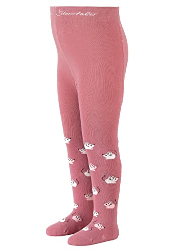 Sterntaler Baby - Mädchen Kleinkind Strumpfhose Mäuse, Rosa, 80 von Sterntaler