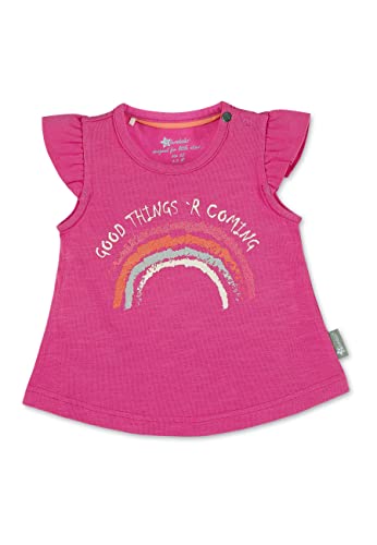 Sterntaler Baby-Mädchen Kurzarm Rainbow T-Shirt, pink, 68 von Sterntaler