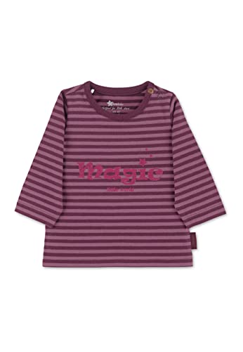 Sterntaler Baby Mädchen Langarmshirt Baby Langarm-Shirt Magic Druck T-Shirt - Baby Shirt Langarm - mit Glitzer Druck und Schulter Knöpfen - pink, 56 von Sterntaler