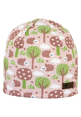 Sterntaler Baby - Mädchen Mütze Baby Beanie Mütze Bäume, Rosa, 41 von Sterntaler