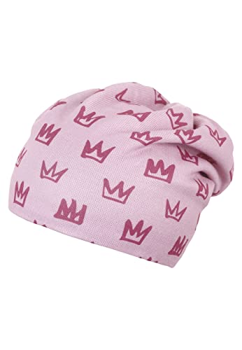 Sterntaler Baby - Mädchen Mütze Baby Beanie Mütze Kronen, Rosa, 47 von Sterntaler