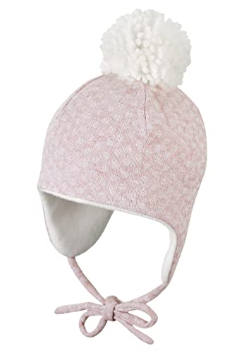 Sterntaler Baby - Mädchen Mütze Baby Inkamütze Punkte, Rosa, 41 von Sterntaler