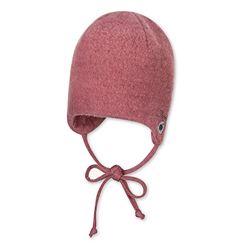 Sterntaler Baby - Mädchen Mütze Pur Wolle Mütze, Rosa, 35 von Sterntaler