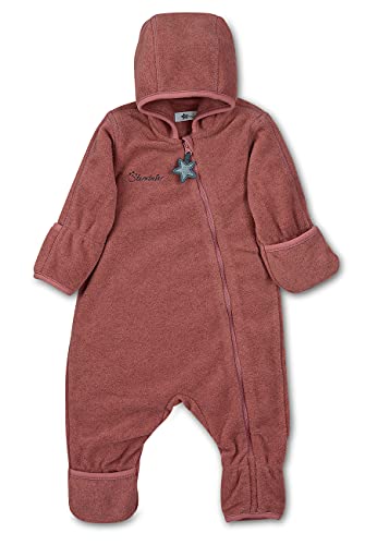 Sterntaler Unisex Baby Overall, Hellrot Melange, 56 von Sterntaler