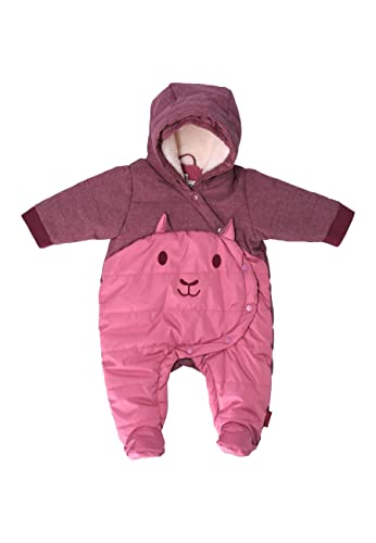 Sterntaler Baby Mädchen Overall Baby Eichhörnchengesicht Overall - Overall Baby - mit Eichhörnchen und asymmetrischer Knopfleiste - pink, 62 von Sterntaler