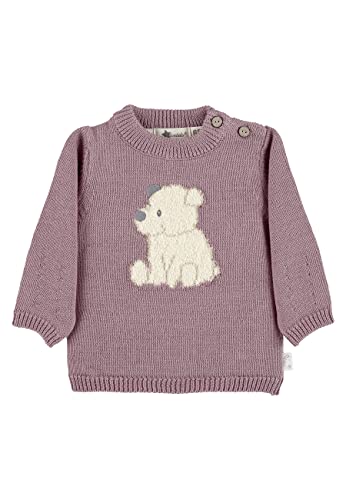 Sterntaler Baby - Mädchen Pullover Baby Strick Strickpullover Eisbär Elia, Rosa, 86 von Sterntaler