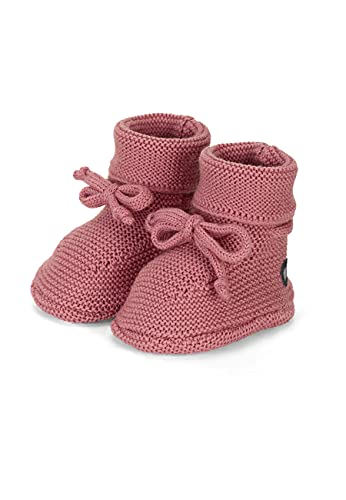 Sterntaler Baby-Mädchen Schleife Strick-Schuh, Rosa, 16 EU von Sterntaler