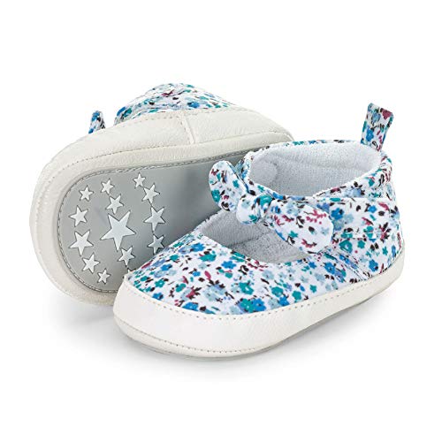 Sterntaler Baby-Schuh, Baby Mädchen Stiefel, Blau (Samtblau 399), 19/20 EU (9-12 Months Baby UK) von Sterntaler