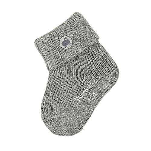 Sterntaler Baby-Mädchen söckchen Socken, silber mel., 15-16 von Sterntaler