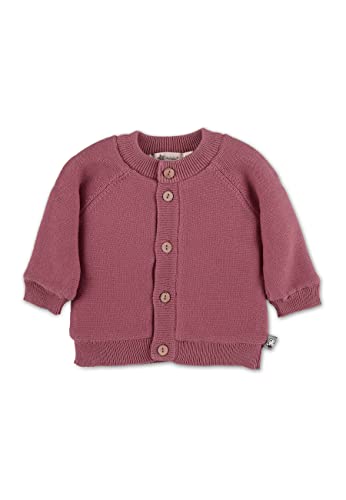 Sterntaler Baby Mädchen Strickjacke Baby GOTS Strick Herz Jacke - Strickjacke Baby - Strickjacke mit Teddy Futter und Knopf - rosa, 56 von Sterntaler