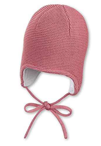 Sterntaler Baby - Mädchen Strickmütze Baby Strickmütze mit Fleecefutter, Rosa, 37 von Sterntaler