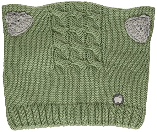 Sterntaler Baby-Mädchen Strickmütze Öhrchen Mütze, Grün, 47 von Sterntaler