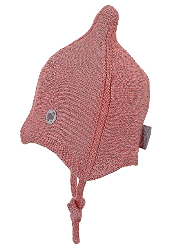 Sterntaler Unisex Baby Zipfli Strickmütze Mütze, rosa, 43 von Sterntaler