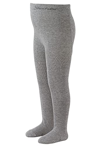 Sterntaler Baby - Mädchen Uni Strumpfhose, Silber Mel., 56 EU von Sterntaler