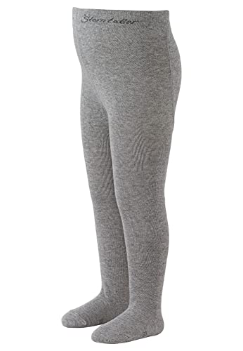 Sterntaler Baby - Mädchen Uni Strumpfhose, Silber Mel., 80 EU von Sterntaler