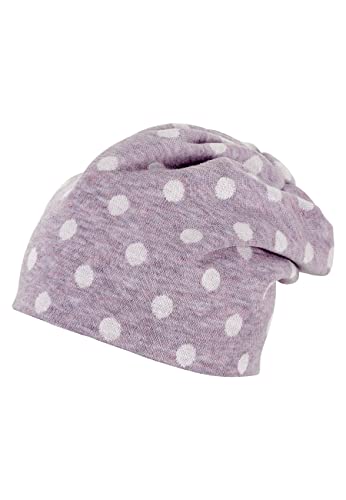 Sterntaler Baby - Mädchen Mütze Baby Beanie Mütze Punkte, flieder, 45 von Sterntaler