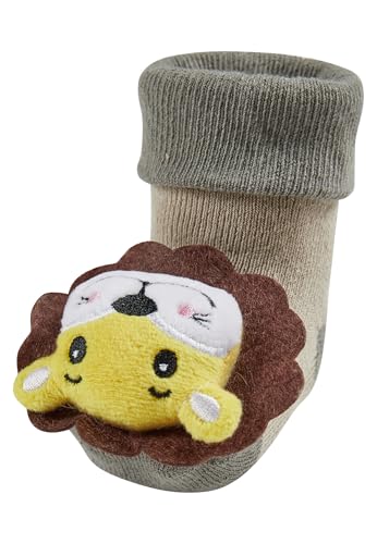 Sterntaler Baby Rasselsocken Löwe von Sterntaler