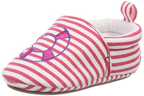 Sterntaler Baby-Schuh mit rutschfesten Sohlen für Mädchen, Alter: 6-9 Monate, Größe: 18, Farbe: Pink (Magenta), Art.-Nr.: 2301856 von Sterntaler