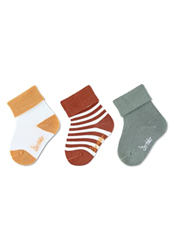 Sterntaler Baby Socken 3er Pac aus Bambuszellstoff - gelb, 13/14 von Sterntaler