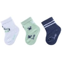 Sterntaler Baby-Söckchen 3er-Pack U-Boot weiß von Sterntaler
