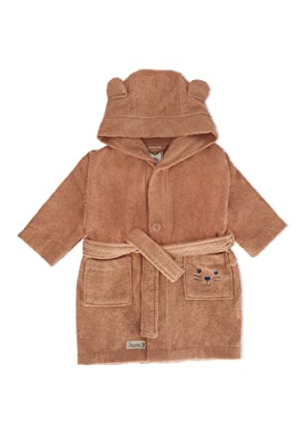 Sterntaler Kinder Bademantel Otti braun 104 von Sterntaler