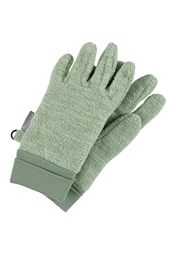Sterntaler Baby Unisex Fingerhandschuhe Kinder Fingerhandschuh Melange Handschuh - Fingerhandschuhe - mit elastischem Bündchen - grün, 2 von Sterntaler