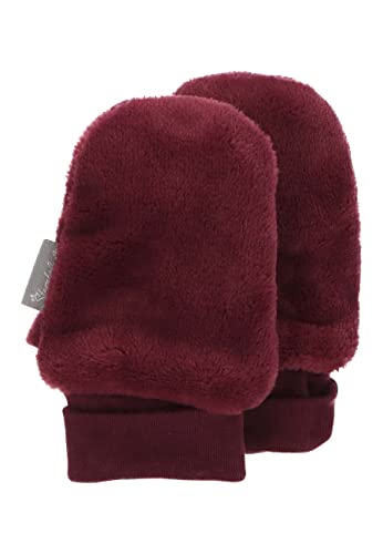 Sterntaler Baby Unisex Kinder Fäustel Handschuh - Baby Fäustlinge Winter, Baby Handschuhe - aus Teddy mit Microfleece gefüttert - pink, von Sterntaler