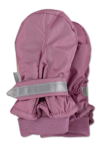 Sterntaler Fäustling mit Daumen, wasserabweisend, mit elastischem Bündchen und Klettverschluss, gefüttert - Mädchen Accessoires für Babys & Kleinkinder - beerenrosa, Gr. 1 von Sterntaler