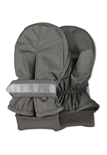 Sterntaler Baby Unisex Kinder Fäustel Handschuh - Baby Fäustlinge Winter, Baby Handschuhe - wasserabweisend und atmungsaktiv - dunkelgrün, 2 von Sterntaler