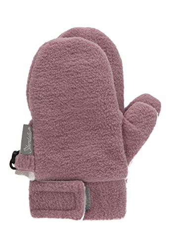 Sterntaler Baby Unisex Fäustel Melange Handschuh - Kinder Fäustlinge Winter, Handschuhe Gefüttert Mit Baumwollfleece - Lila, 3 von Sterntaler
