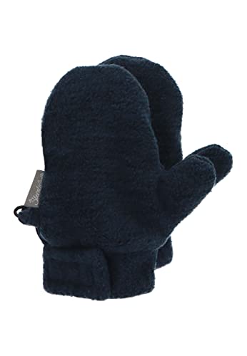 Sterntaler Unisex Kinder Fäustel Melange Handschuh - Fäustlinge Winter, Handschuhe Gefüttert Mit Baumwollfleece - Marine, 3 von Sterntaler